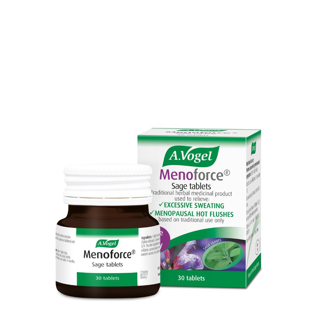 A Vogel Menoforce® Sage for Menopausal Hot Flushes and Night Sweats (30 tablets)