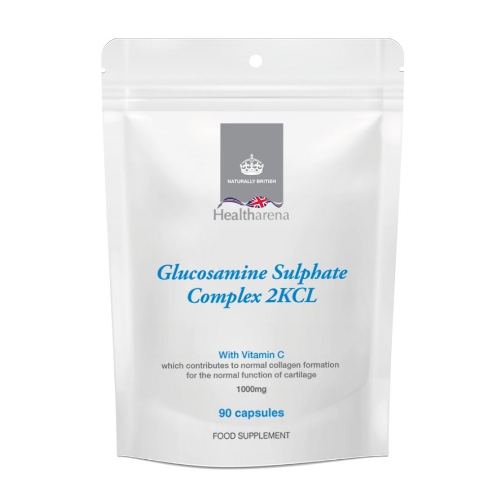 Glucosamine Sulphate Complex 2KCL Eco-Friendly Pouch, (90 capsules)