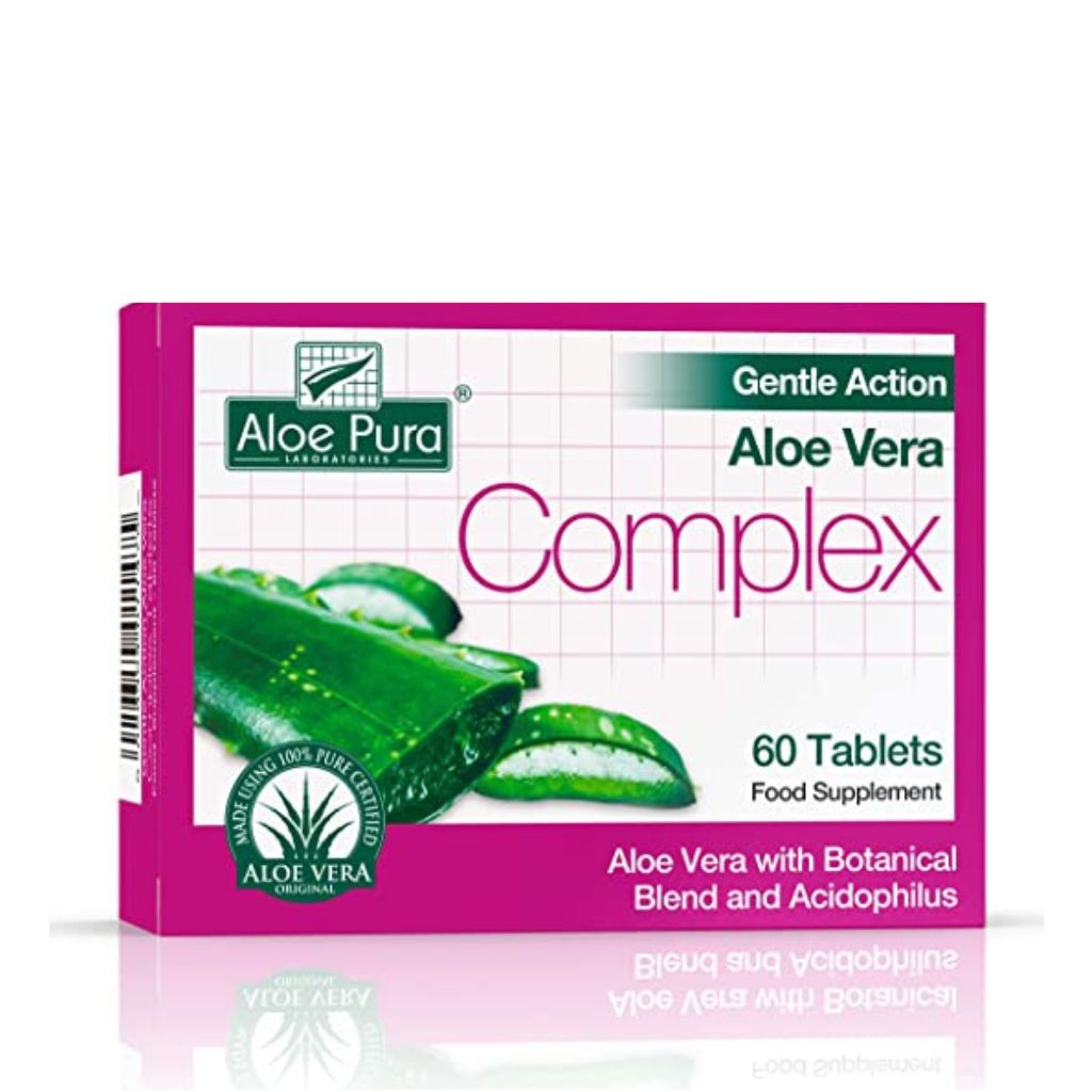 Aloe Pura Gentle Action Aloe Vera Complex 60 Tablets