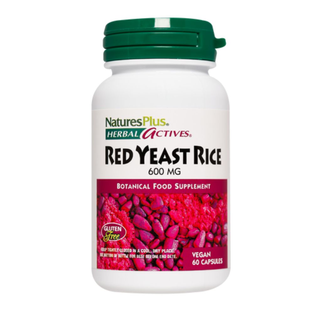 Natures Plus Red Yeast Rice 600mg 60 capsules