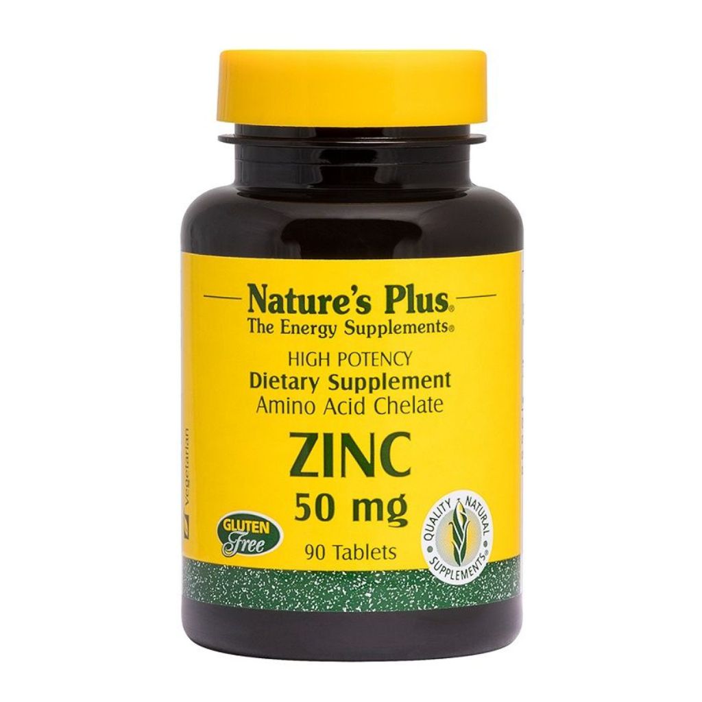 Natures Plus Zinc 50mg 90 tablets