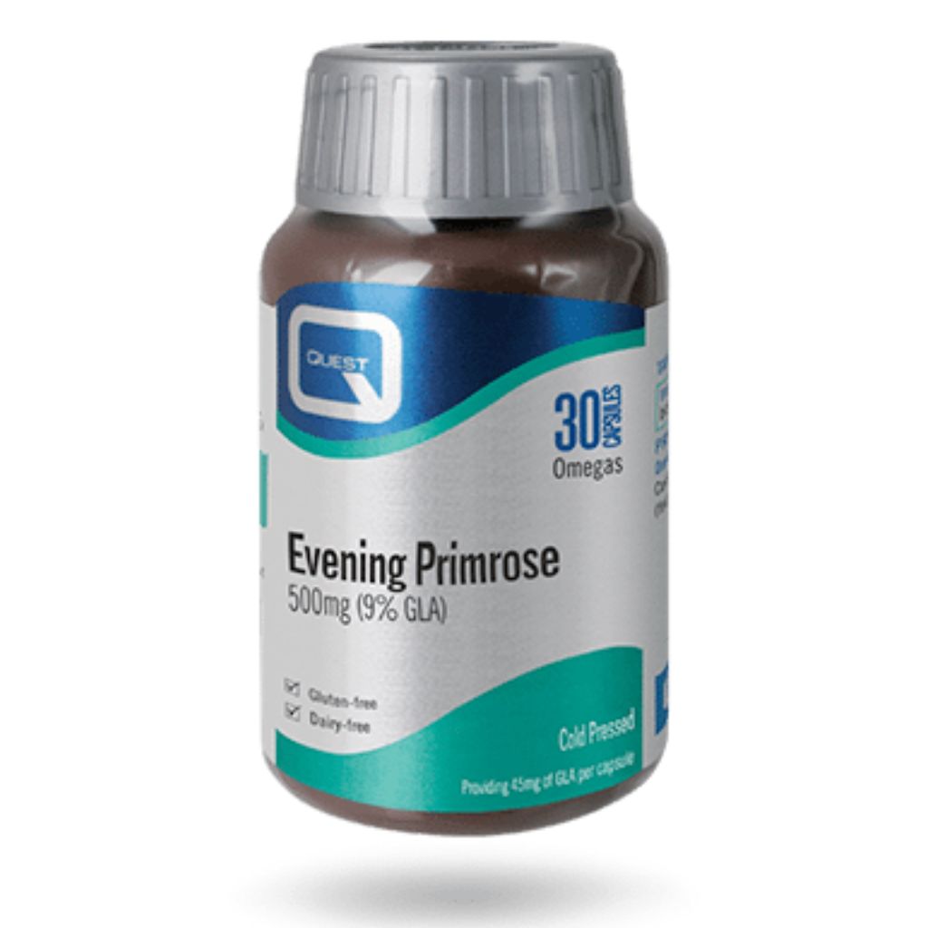 Quest Evening Primrose Oil 1000mg 90 capsules EXPIRES JUNE 2023