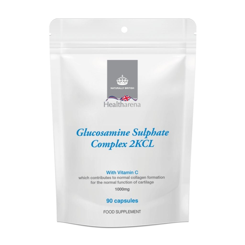 Glucosamine Sulphate Complex 2KCL Eco-Friendly Pouch, (90 capsules)