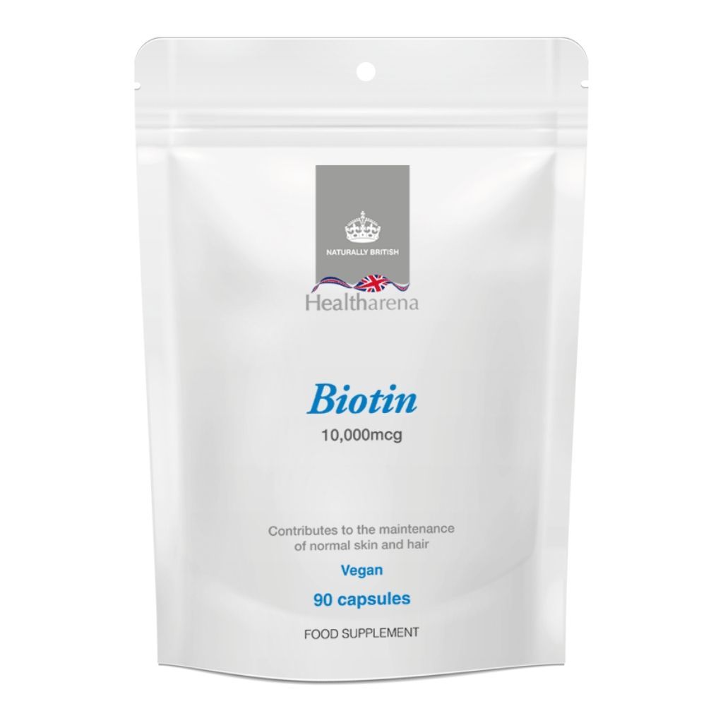 High Strength Biotin 10,000mcg (90 capsules)