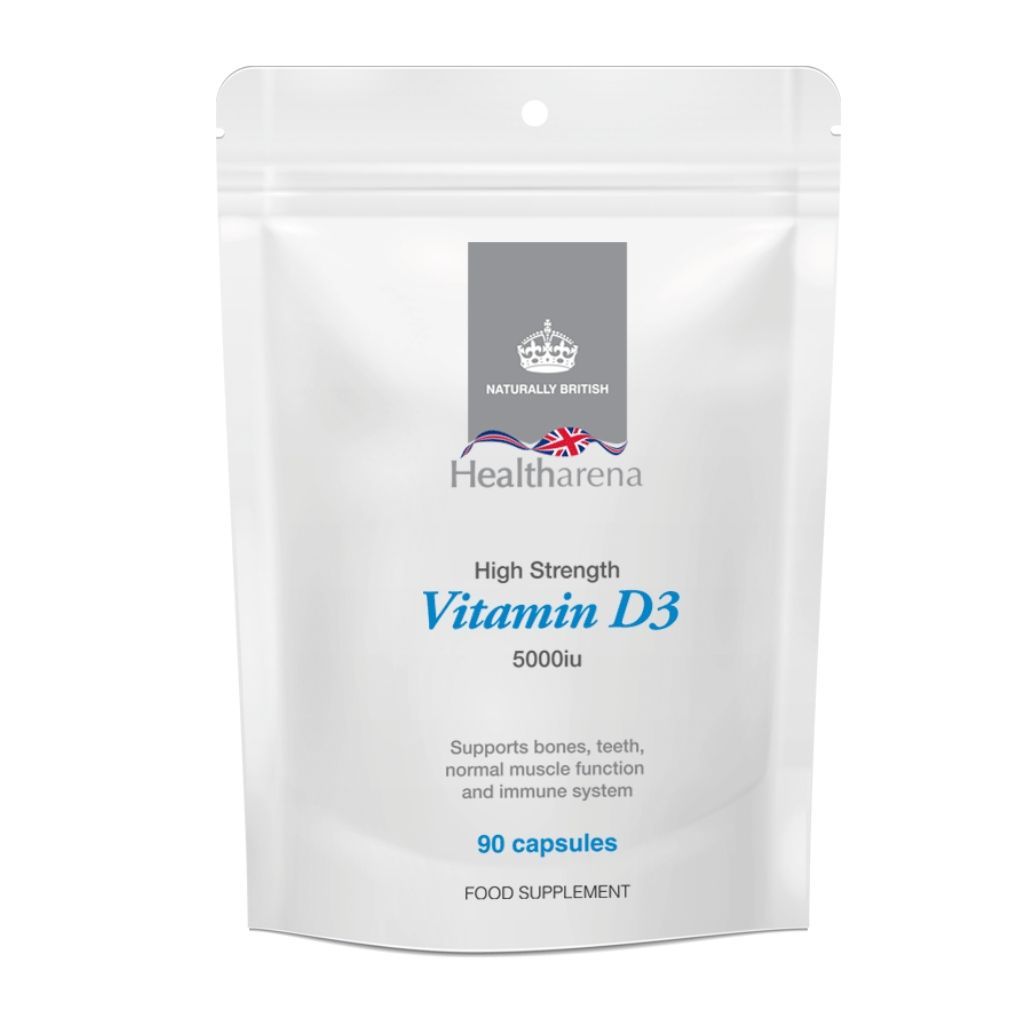 High Strength Vitamin D3 5000iu (90 capsules)