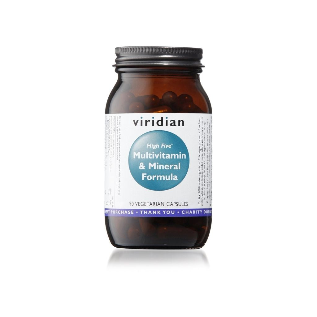 Viridian High Five Multi vitamin & Mineral Formula 90 capsules