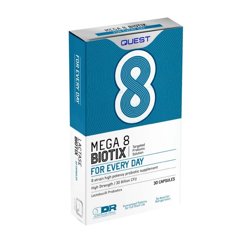 Quest Mega 8 Biotix - Probiotic - 30 Capsules